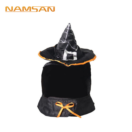 Adorable Pet Halloween Hat Cute Wizard Witch Apparel Cat Kitten Costume Fun Headwear