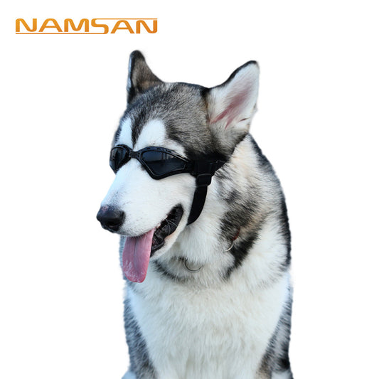 Enjoying Dog Goggles for Dogs UV Protection Puppy Sunglasses Windproof Snowproof Foldable Doggy Glasses