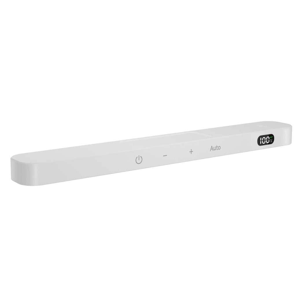 WILLED  Motion Sensor Cabinet Light Battery Display 60 LED Touch Light Bar Wireless Rechargeable Battery Night Light